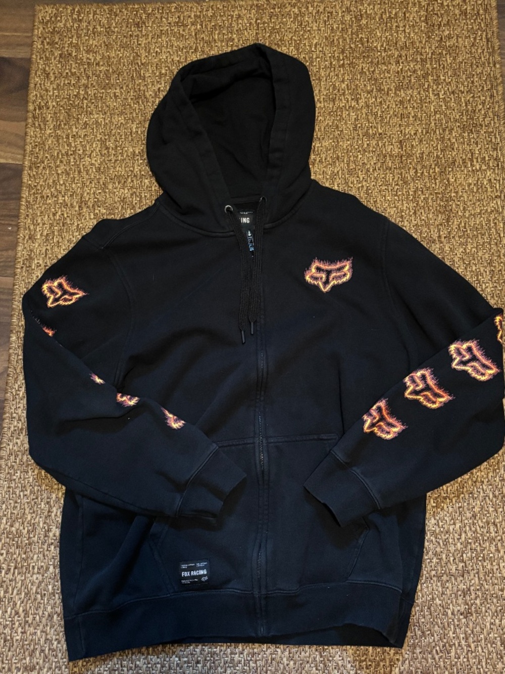 Fox Racing Flame Zip Up
